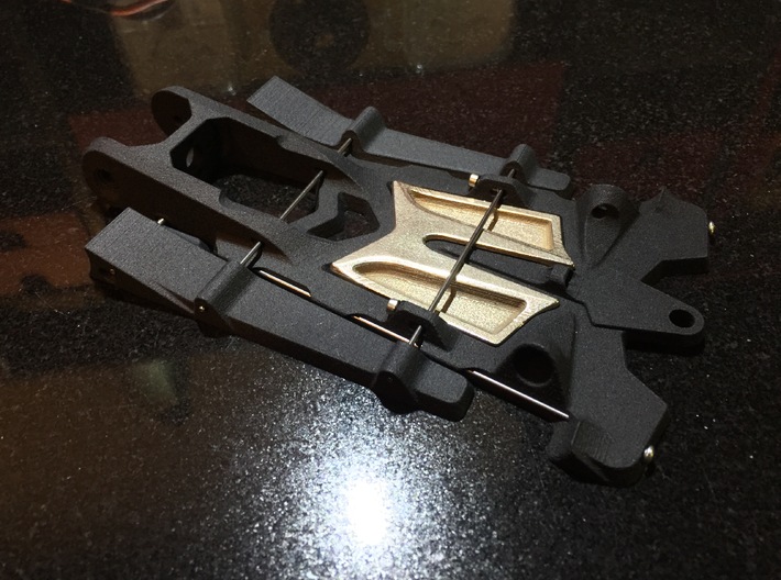 888sr xl - 1/24 racer chassis 4.5&quot; wb 3d printed * Hardware and optional tuning weight not included