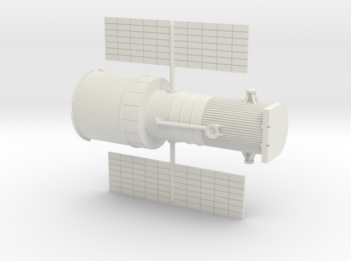 012M Hubble Partially Deployed 1/160 3d printed