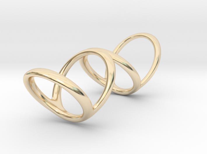 Ring for Bob L1 1 1-4 L2 1 3-4 D1 6 1-2 D2 9 1-4 D 3d printed