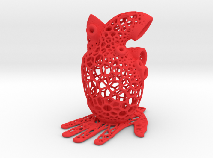 Anatomic Heart Candle Holder 3d printed