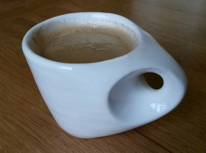 Hidden Maths Espresso Cup 3d printed Mmm Morning Coffee :-)