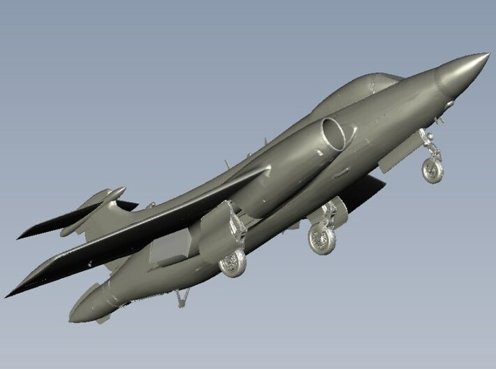 1/350 scale Blackburn Buccaneer aircraft model x 3 3d printed