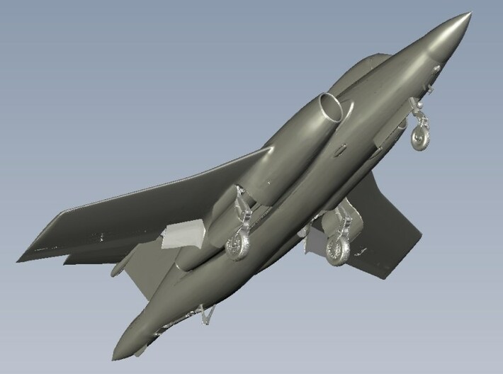 1/350 scale Blackburn Buccaneer aircraft model x 3 3d printed 