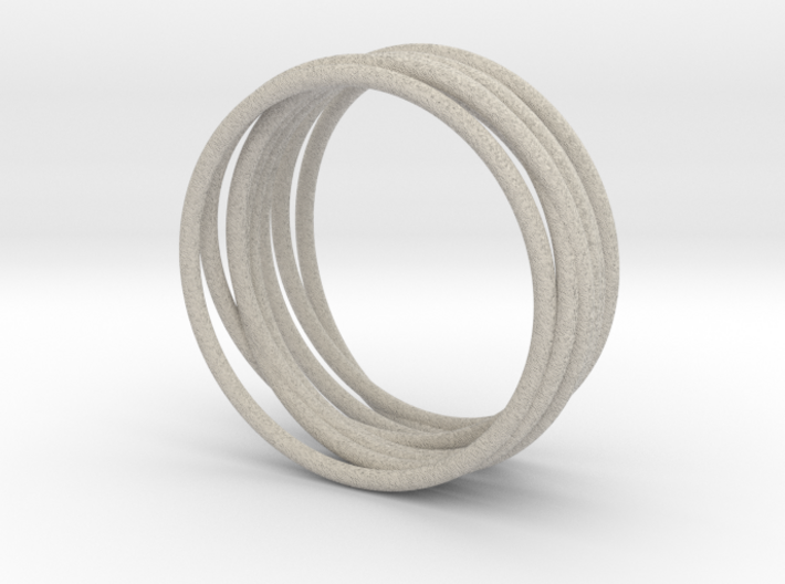 Complex Ring 3d printed