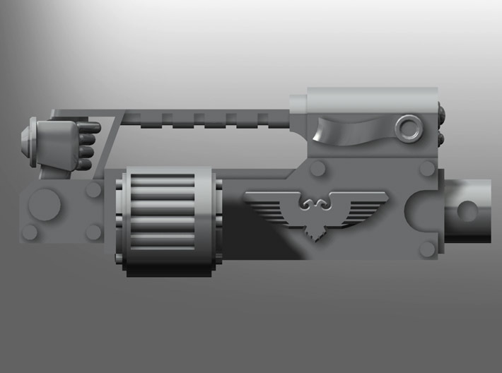 Human-sized Thunder-Machinegun x5 3d printed 