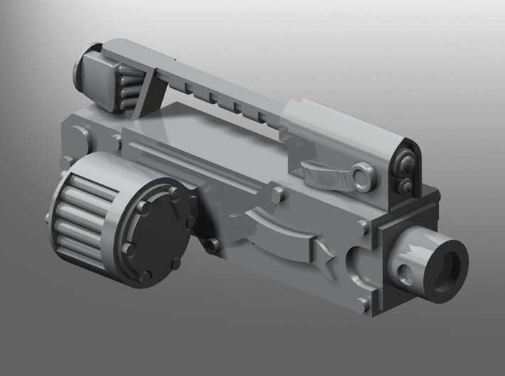 Human-sized Thunder-Machinegun x5 3d printed