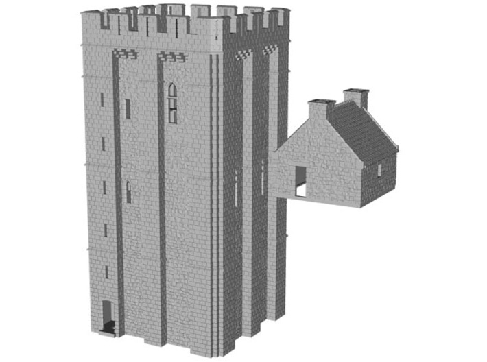 HOF041 - Castle keep 3d printed