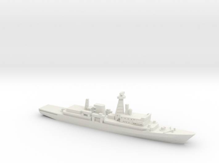 Type 679 Training Ship, 1/1800 3d printed 