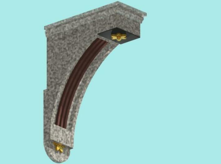 Balcombe Viaduct Corbels 3d printed Description