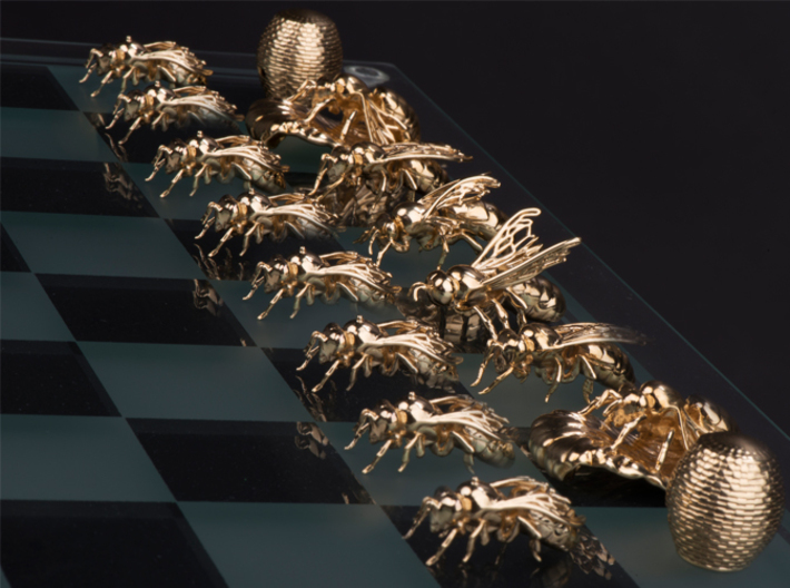 Beekeeper Chess Collection: Queen 3d printed 