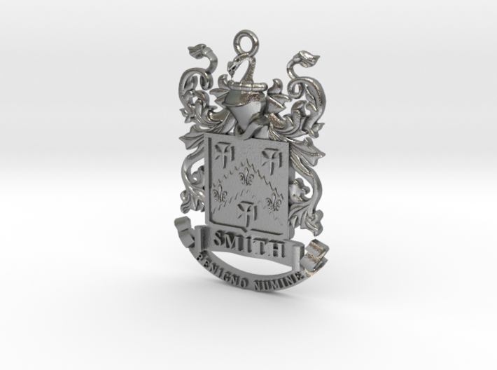 Smith Family Crest Pendant 3d printed