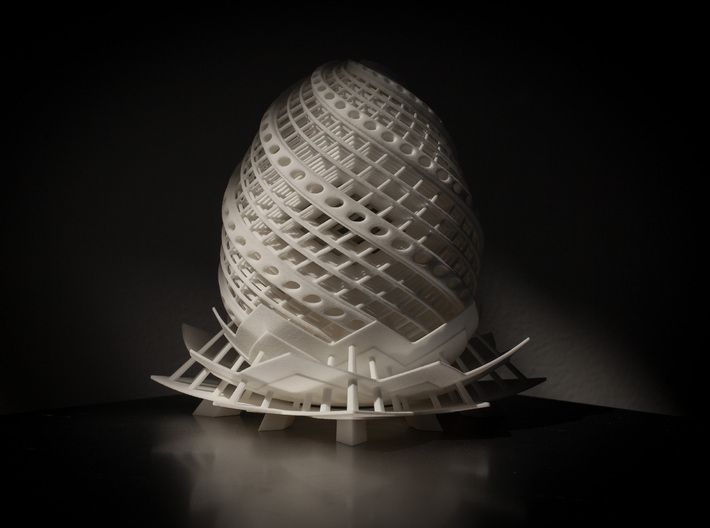 Phoenix Egg Lamp 3d printed 