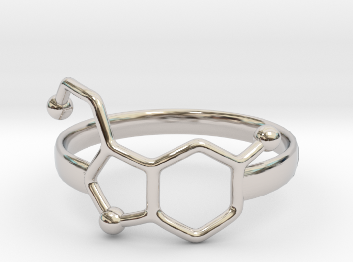 Serotonin Ring: size 9 3d printed