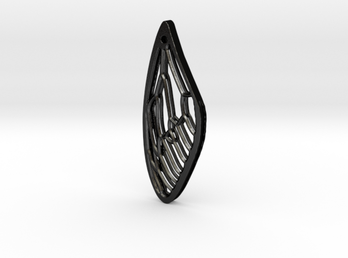 Cicada Wing Pendant - Outside 3d printed 