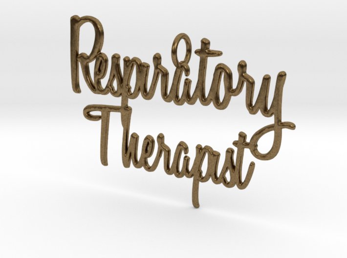 Respiratory Therapist Pendant 3d printed