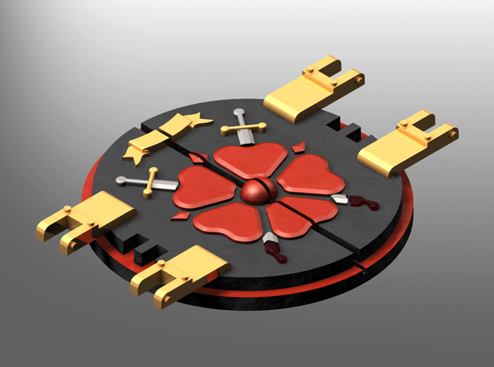 Order of the Bloody Flower Rhinoceros mk.1 Door 3d printed 