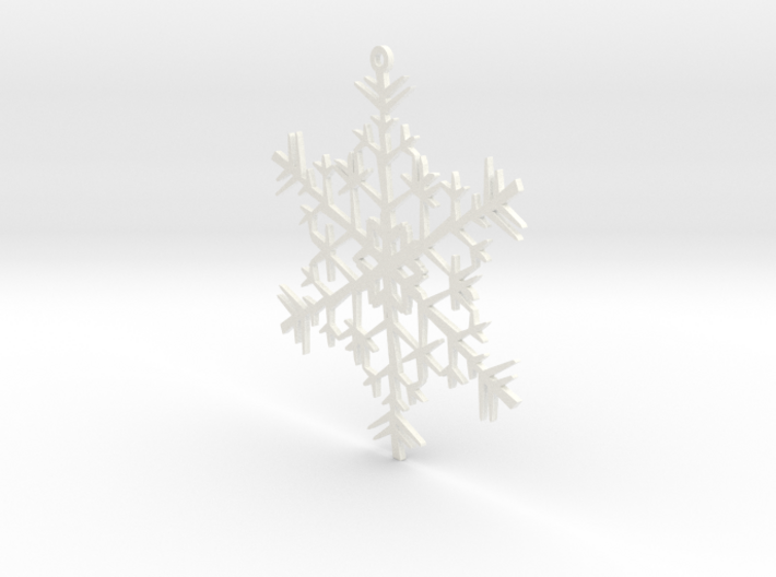 Snowflake Ornament 3d printed