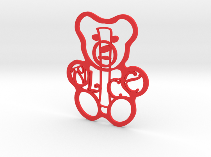 Personalised Teddy Bear - Alice 3d printed Personalised Teddy Bear - Alice