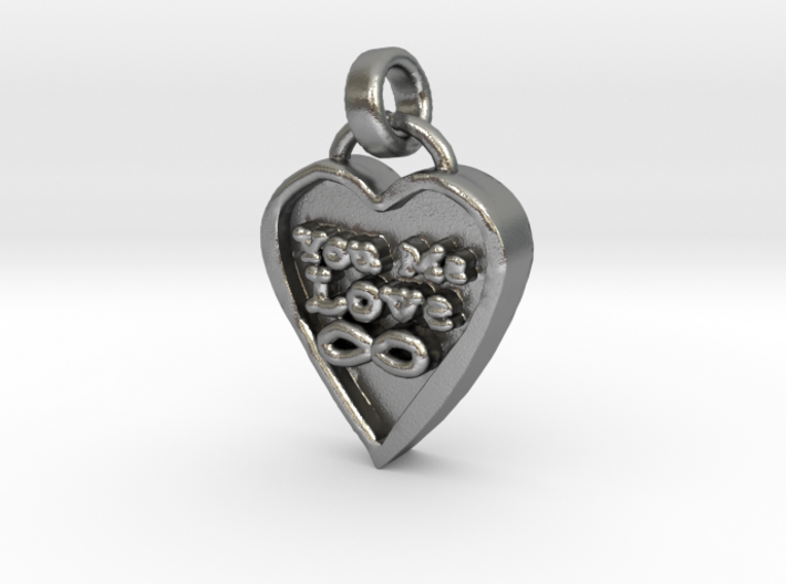 You Me Love Forever 3d printed