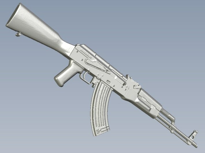 1/12 scale Avtomat Kalashnikova AK-47 rifles x 3 3d printed 