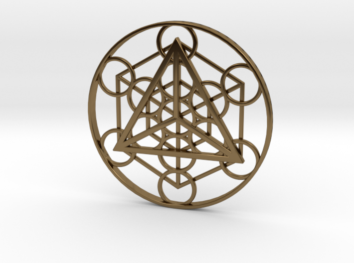 Metatron's Cube - Tetrahedron 3d printed