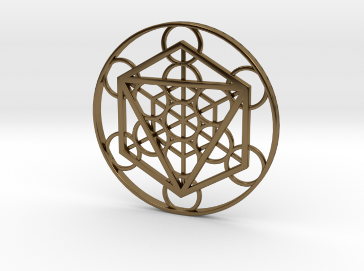 Metatron Cube - Octahedron 3d printed