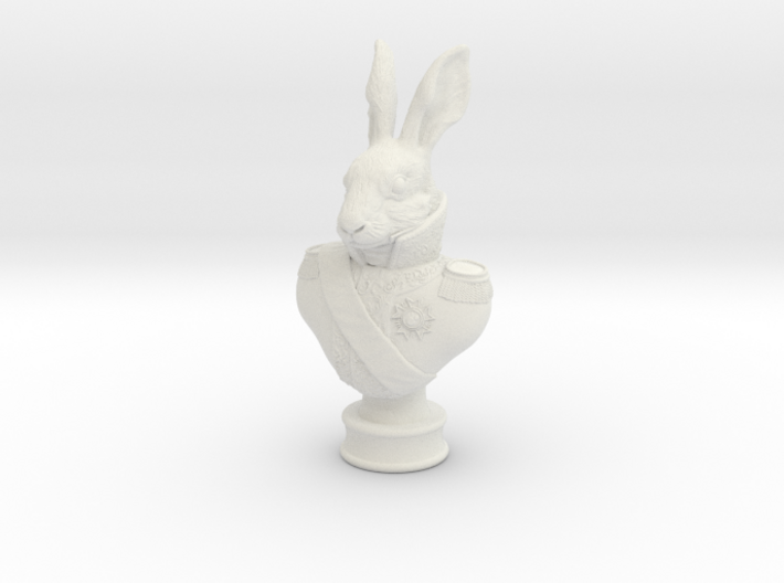 Small Viscount Hare Bust 3d printed 