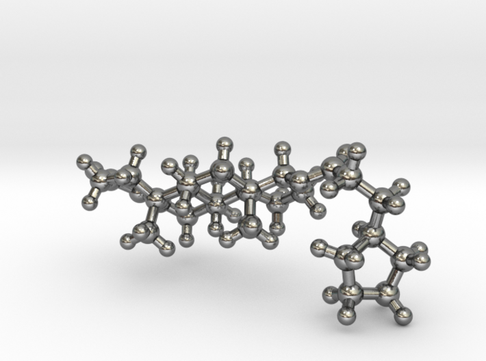 Testosterone Cypionate Molecule (FTM hrt) 3d printed