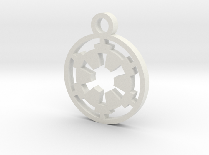 Galactic Empire Charm 3d printed