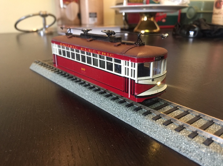 HO Pacific Electric 107 Experimental 3d printed 