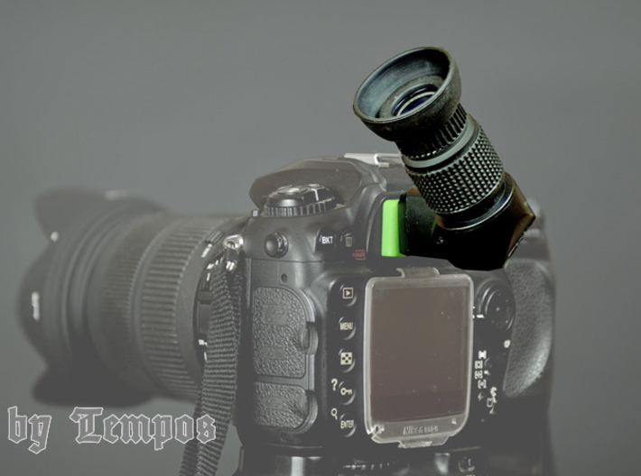 Nikon Mount for Right Angle Finder 3d printed Nikon Mount for Seagull right angle finder