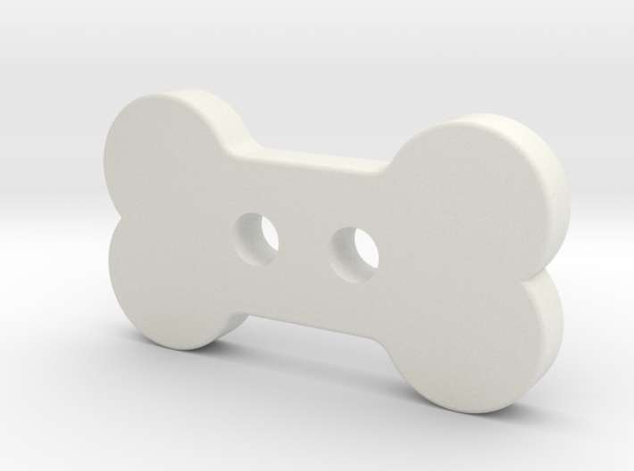 Bone Button 3d printed