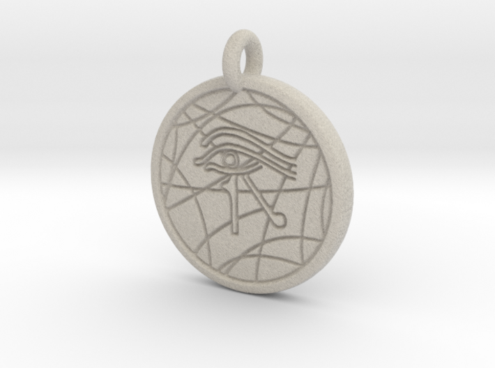 Stargate Eye of Ra pendant / necklace 3d printed