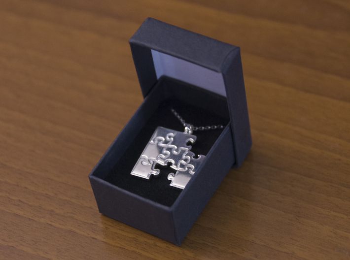 Puzzle  [pendant] 3d printed 