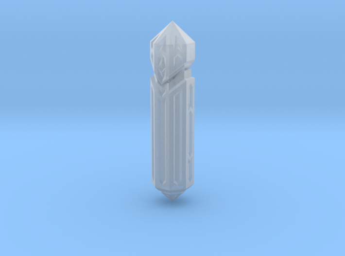 Crystal Pendant Part 1 (Tritium Version) 3d printed