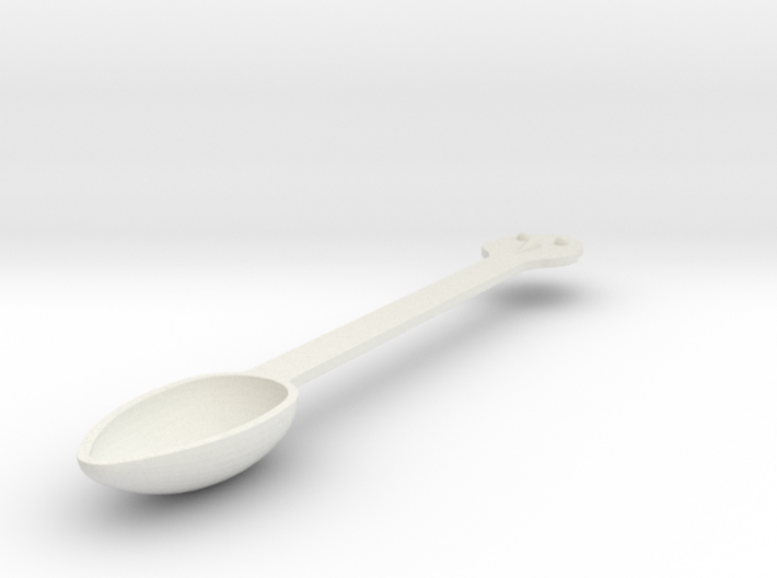 Fish Spoon 3d printed