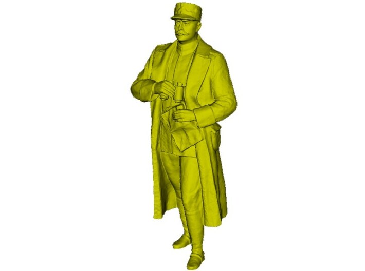 1/24 scale Romanian Army General Ion Dragalina 3d printed