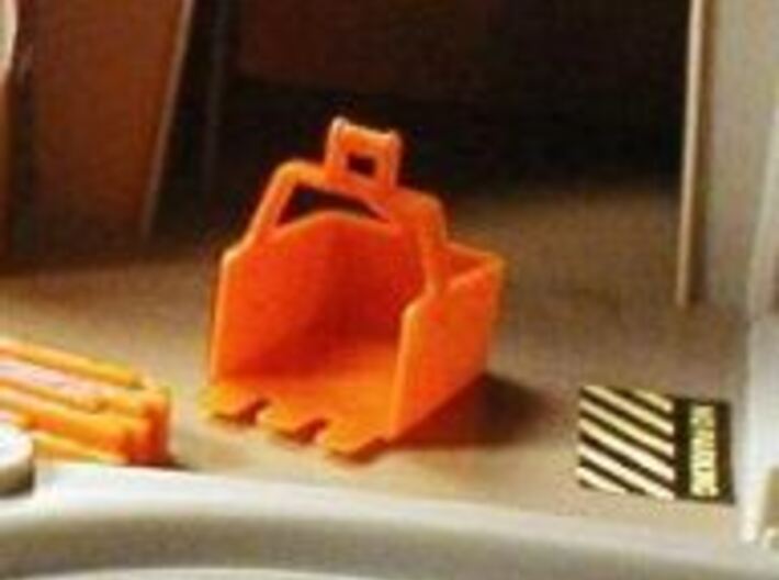 Hot Wheels Sto n Go Crane Bucket 3d printed 