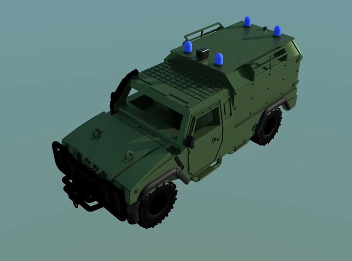IVECO-LMV-Ambulancia-TT 3d printed