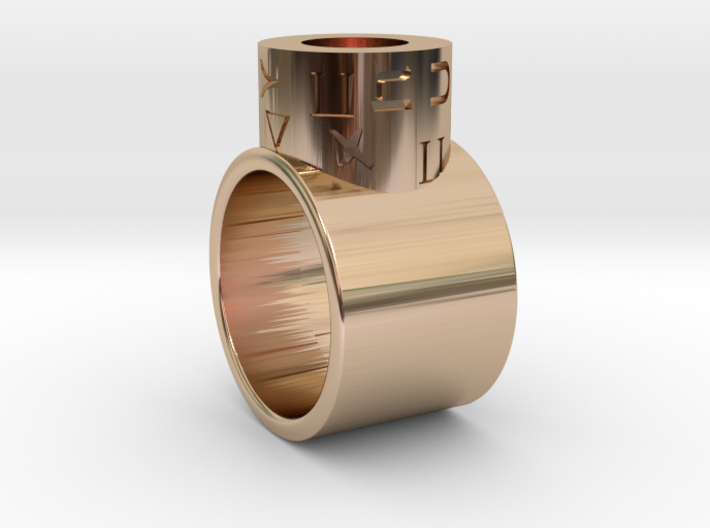 Snoke ring 3d printed