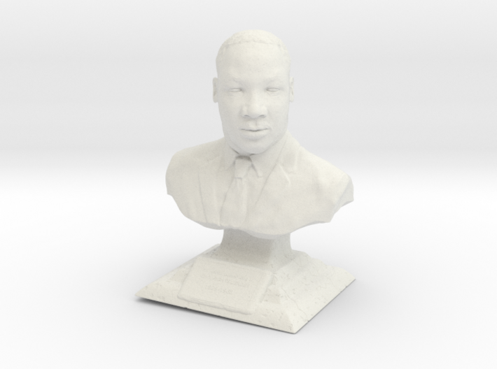 3.5 Inch miniature hand sculpted bust of Rev. Dr.  3d printed 