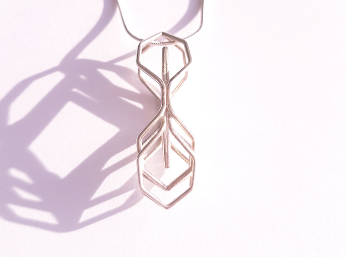 A-LINE Honeymotion, Pendant 3d printed 