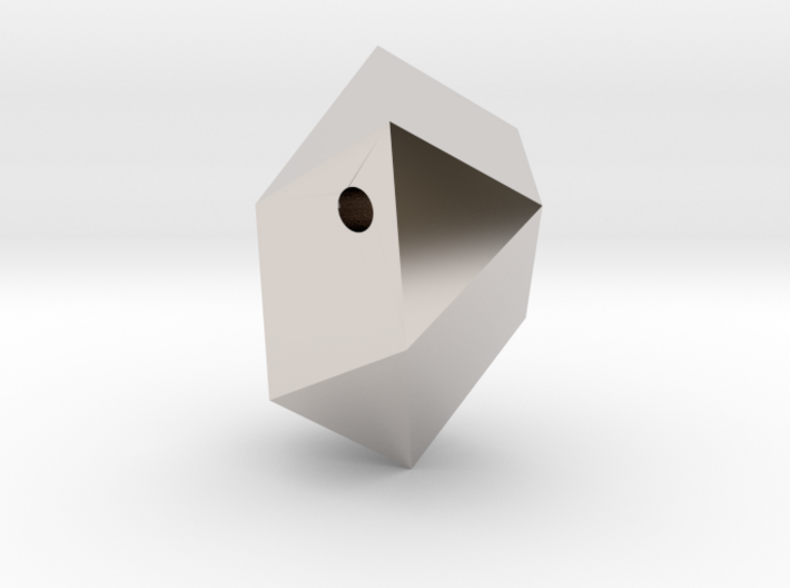 Go Geometric Pendant Egg 3d printed