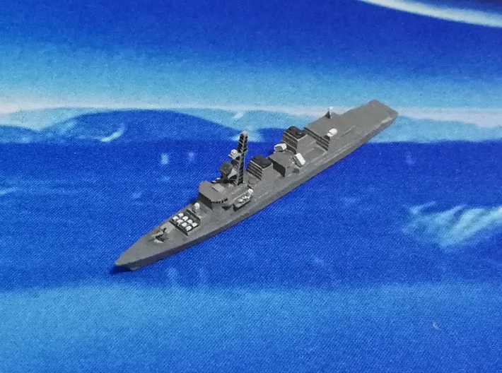 Takanami-class destroyer, 1/1800 3d printed Painted Sample