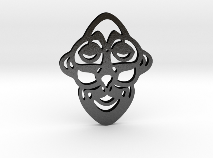 Mask Pendant 3d printed