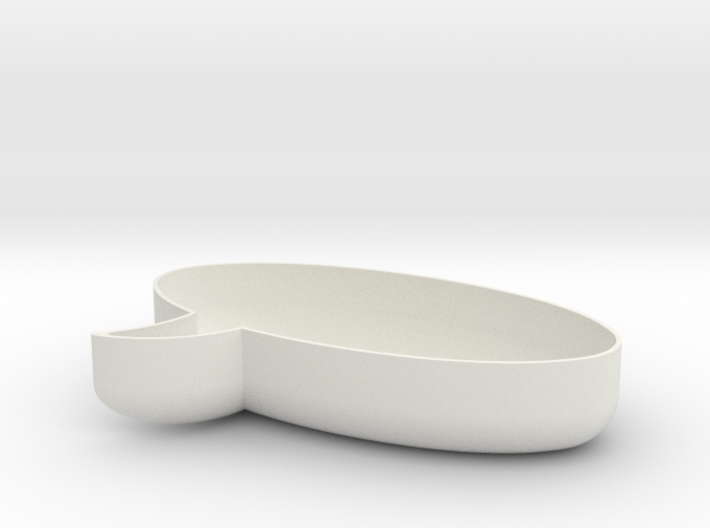 Oval Chat Bubble Bowl 3d printed