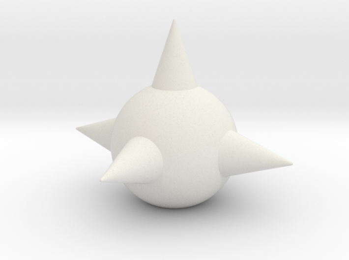Morning Star Spike 3d printed