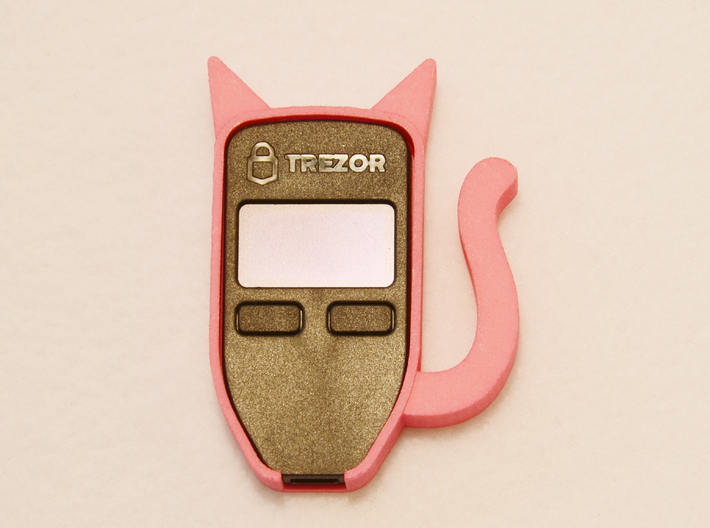 Trezor Cover - Orville Justail 3d printed 
