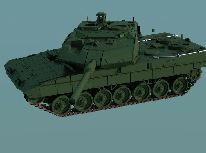 Leopard-2E-H0-Piezas torre-SH-proto-01 3d printed