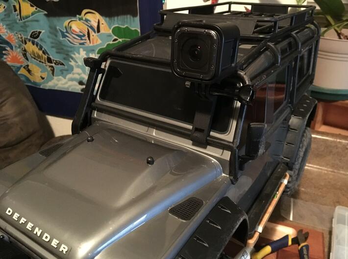 TRX-4, GoPro / YI Action Camera Mount 3d printed 